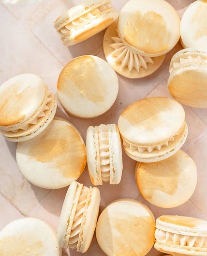 Champagne Macarons