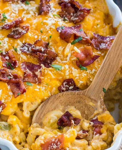 Cheesy Crack Chicken Casserole