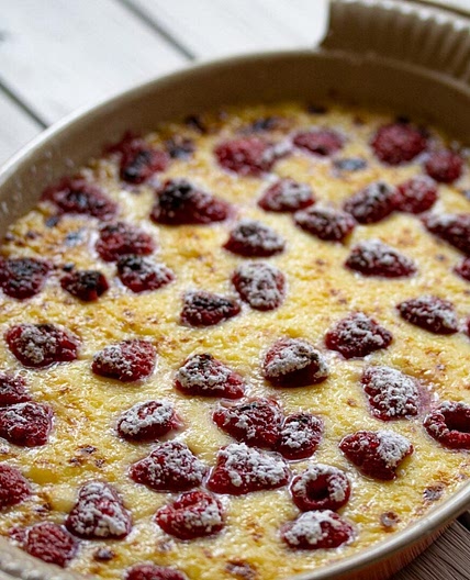 Raspberry Gratin