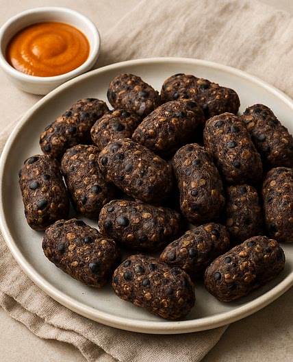 Black Bean & Oat Power Tots