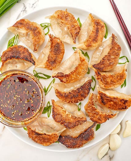 Vegetable Dumplings (VIDEO)