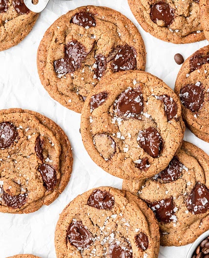 Brown Butter Espresso Chocolate Chip Cookies