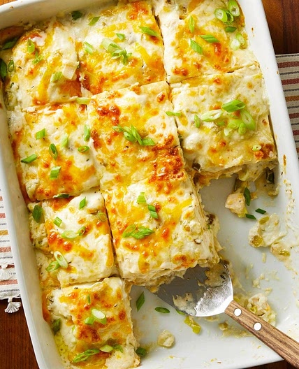 Chicken Enchilada Lasagna