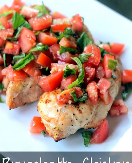 Skinny Bruschetta Chicken