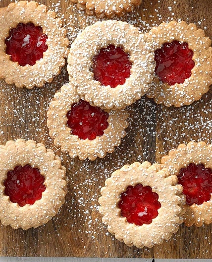 Linzer Cookies