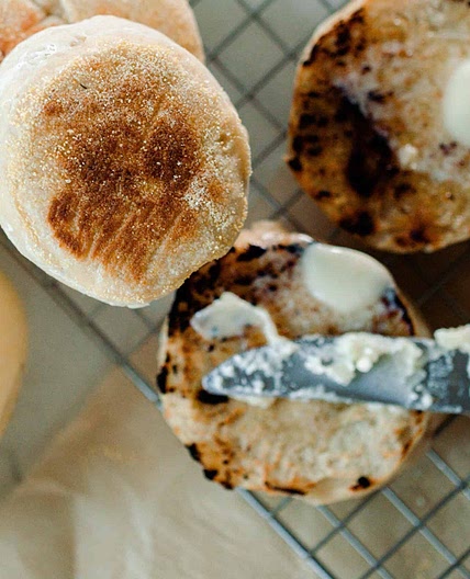 Sourdough English Muffins