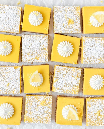 Lemon Bars with Graham Cracker Crust