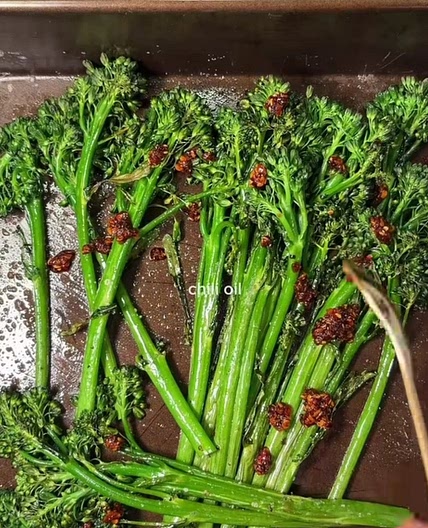 Roasted broccolini