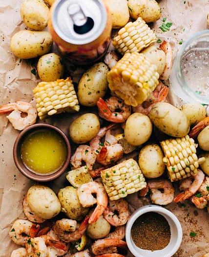 Garlic Loaded Southern Style Shrimp Boil