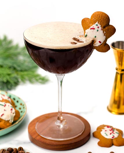Gingerbread Espresso Martini