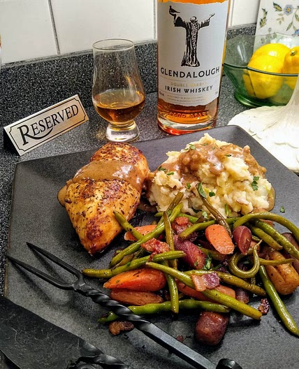 Irish Drunken Chicken in Whiskey Cream Sauce