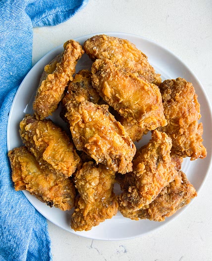 Deep Fried Chicken Wings