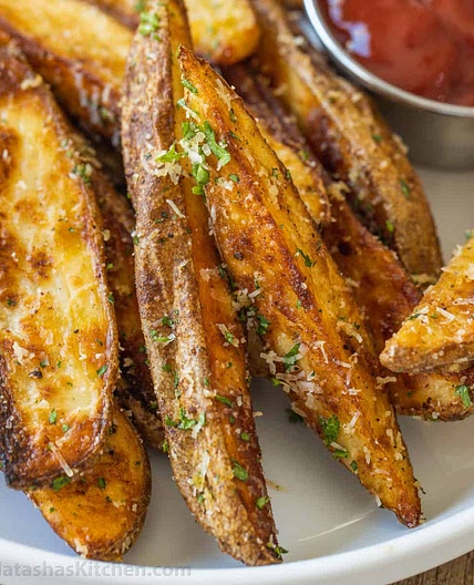 Crispy Baked Potato Wedges Recipe