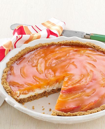 Sunny Peaches & Cream Pie