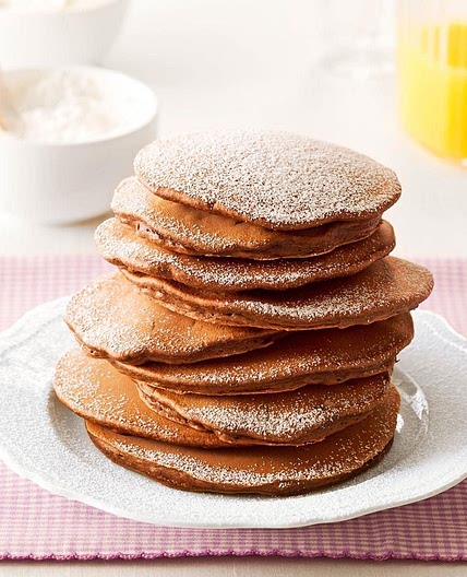 Mini-Chip Cocoa Pancakes