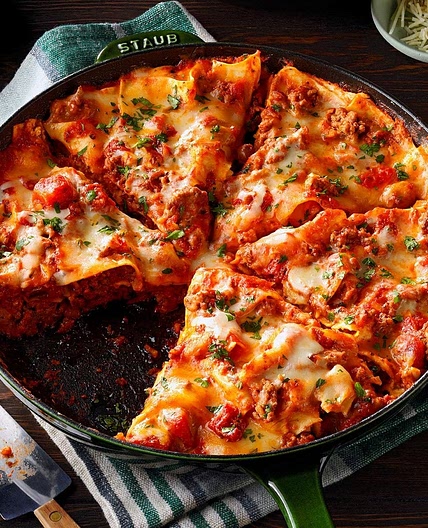 One-Skillet Lasagna