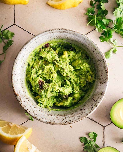 Guacamole Without Tomatoes