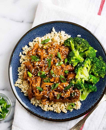 Slow Cooker Honey Garlic Chicken