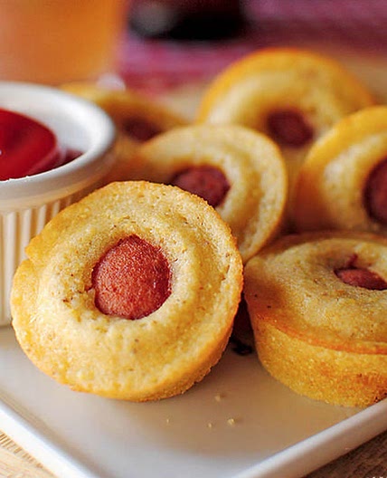 Mini Corn Dog Muffins