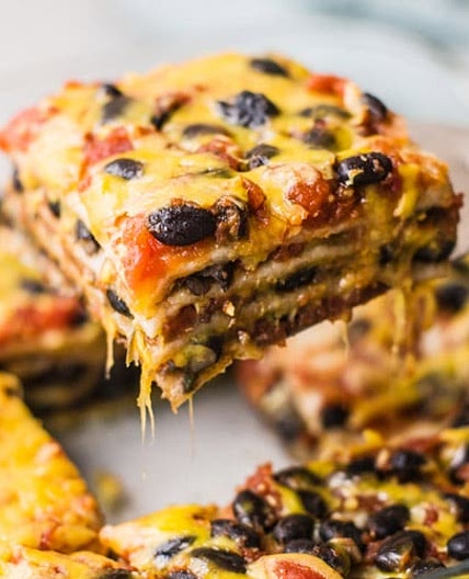 Southwestern Black Bean Casserole