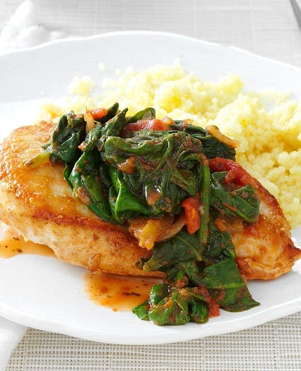 In-a-Pinch Chicken & Spinach