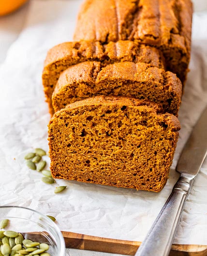 Healthy Pumpkin Bread