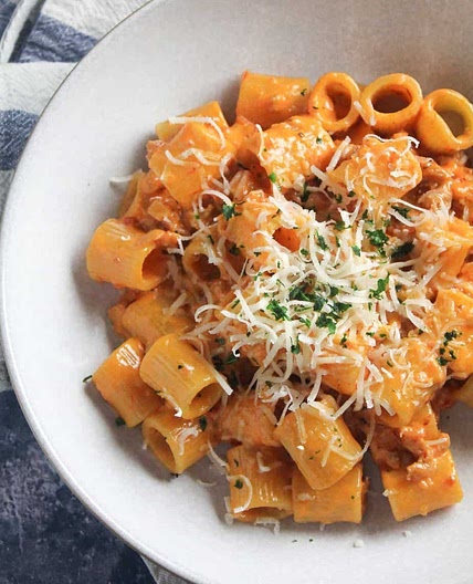 Vodka Pasta with Sausage