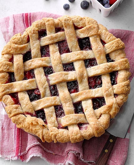 Mixed Berry Pie