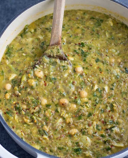 Creamy Chickpea Soup