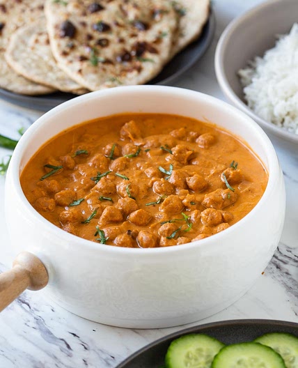 Vegetarian Chickpea Tikka Masala