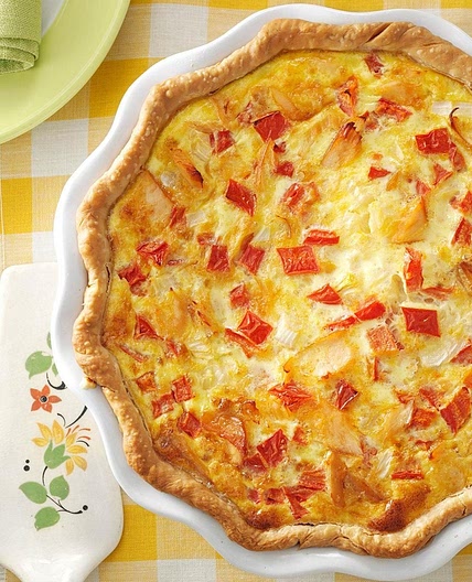 Smoked Salmon Quiche