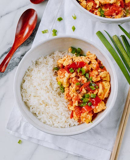 Chinese Tomato Egg Stir-fry