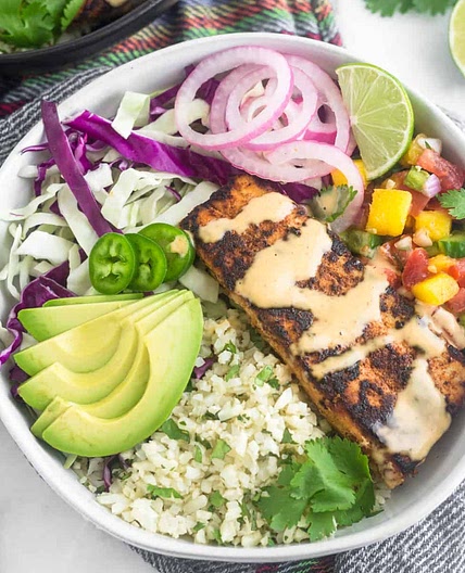 Whole30 Fish Taco Bowls