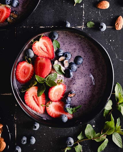 Blueberry Smoothie Bowl