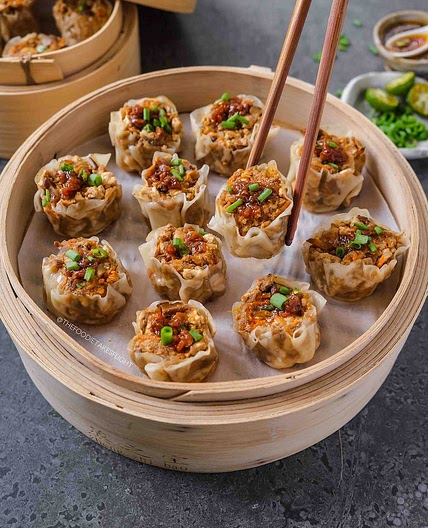 Tofu and Mushroom Siomai/Shumai