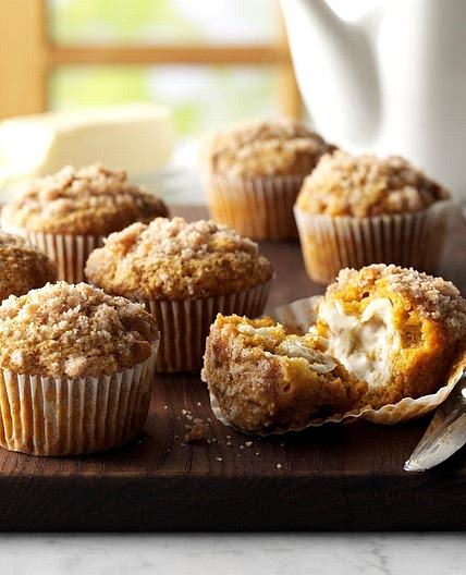 Pumpkin-Apple Muffins with Streusel Topping