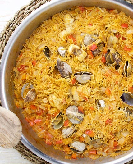 Pasta Paella (Fideuà)
