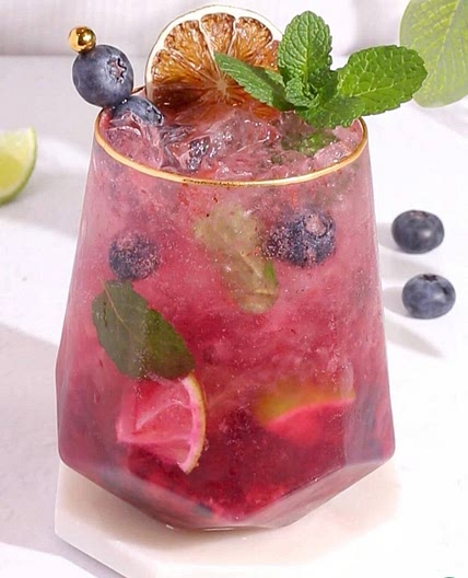 Blueberry Mocktail