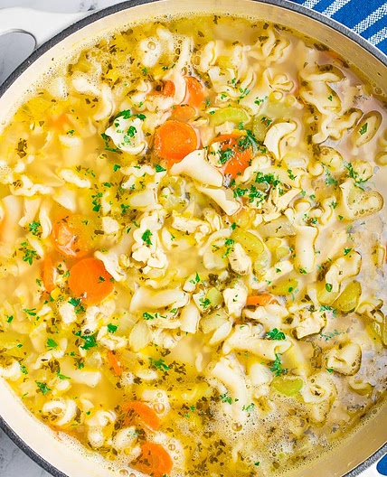 Vegan Chicken Noodle Soup