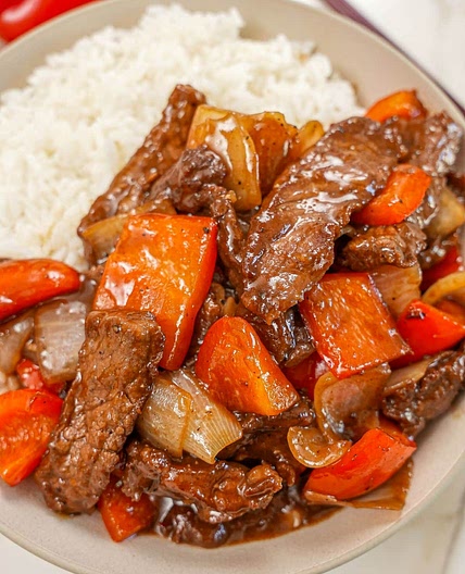 Chinese Black Pepper Beef (VIDEO)