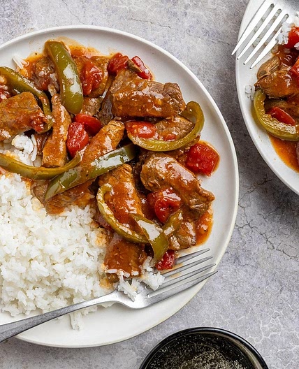 Slow-Cooker Pepper Steak