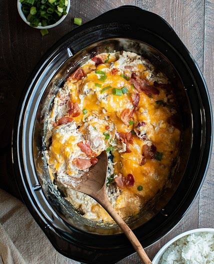Slow Cooker Crack Chicken