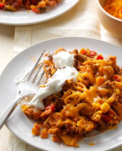 Skillet Beef Tamales