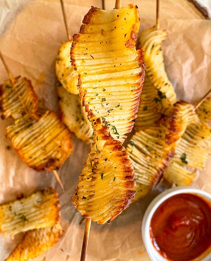 Accordion Potatoes | Tiktok New Craze