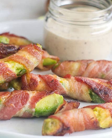 Bacon-Wrapped Avocado Wedges Recipe