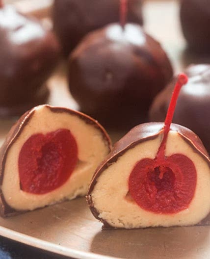 Cherry Peanut Butter Balls Recipe