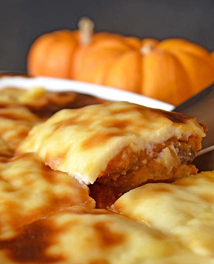 Pumpkin bechamel pie