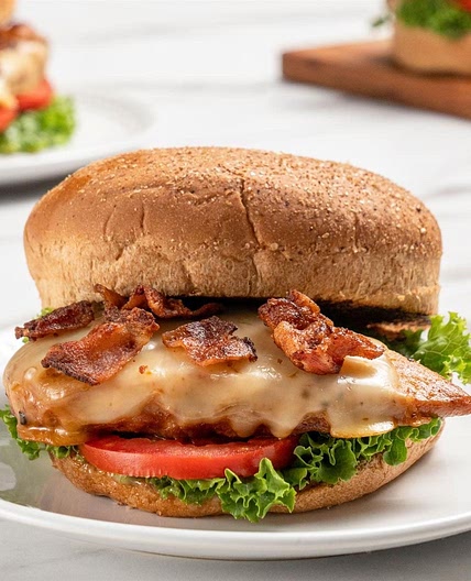 Bacon & Swiss Chicken Sandwiches
