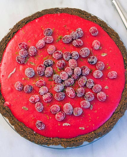 Cranberry-Lime Pie
