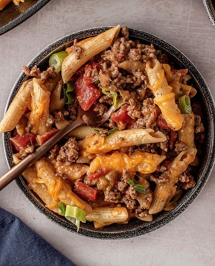 Cheeseburger Pasta